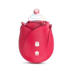 Rose Clitoral & Nipple Mini Size Tapping Stimulator - Sohimi