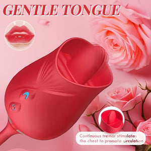 Rose Tongue Licking and Thrusting Female Clit and G - spot stimulator - Sohimi
