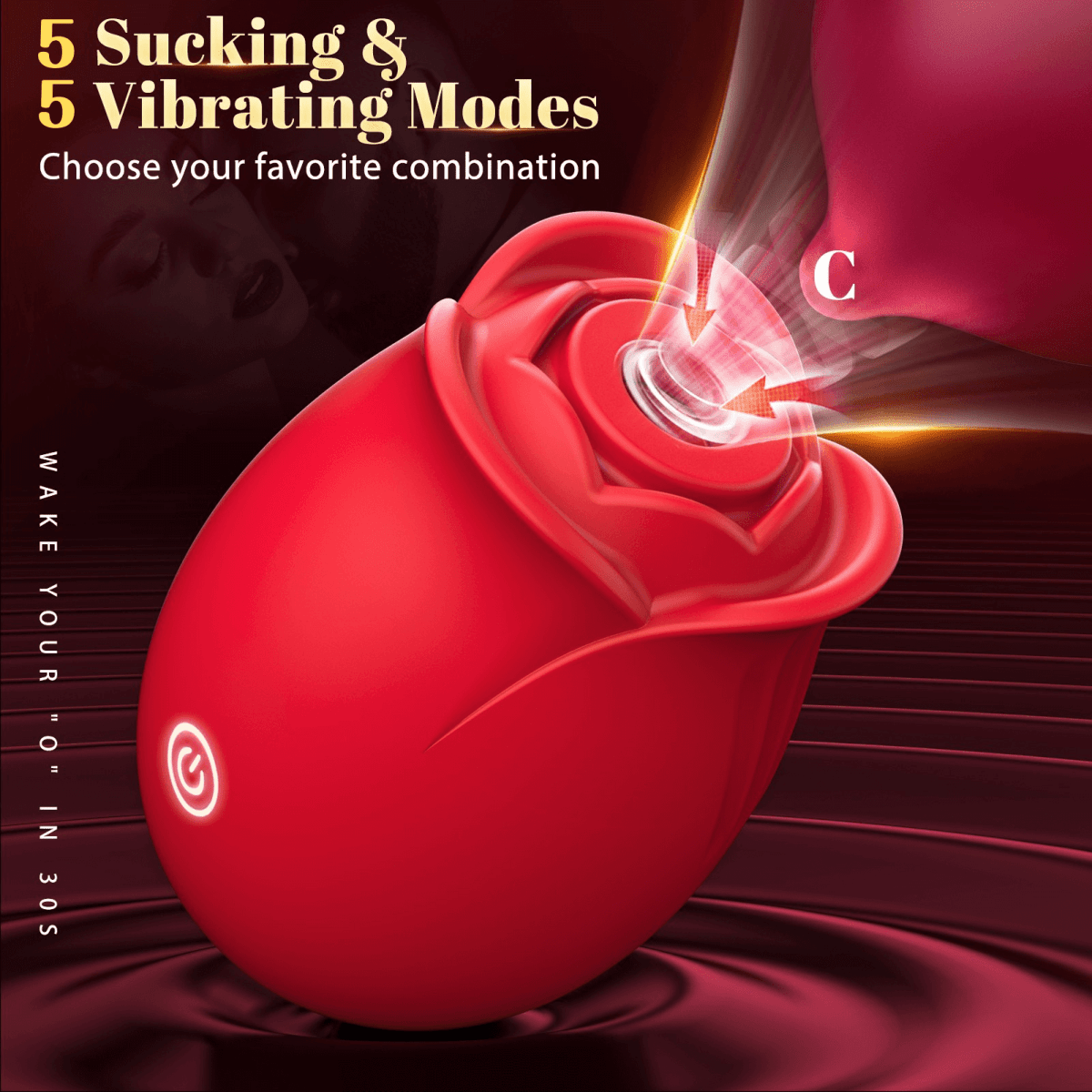ROSELOVE App-Controlled Double-Layer Rose Vibrator | Sohimi ROSELOVE App-Controlled Double-Layer Rose Vibrator | Sohimi