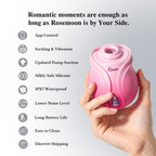 Sohimi ROSEMOON rose vibrator with suction and vibration modes