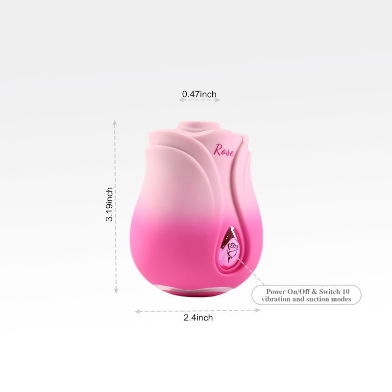 Rosemoon|Updated App Control Suction and Vibration Rose Clit Stimulator - Sohimi
