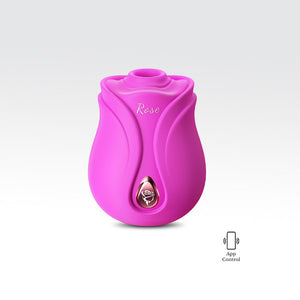 Rosemoon|Updated App Control Suction and Vibration Rose Clit Stimulator - Sohimi