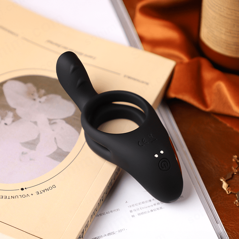 RYDEN|Multi Stimulation Vibration Penis Ring with Double Rings - Sohimi