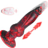 2 in 1 8.7in Thrusting & Vibrating Silicone Monster Dildo