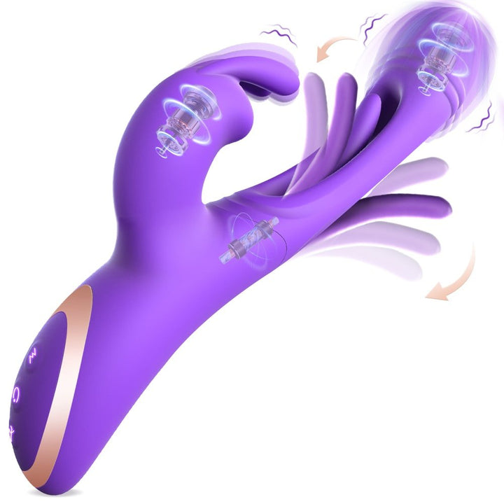 SARAH| Unique 3 in 1 Multiple Stimulation female G - Spot Vibrator Toy - Sohimi