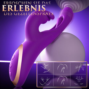 SARAH| Unique 3 in 1 Multiple Stimulation female G - Spot Vibrator Toy - Sohimi