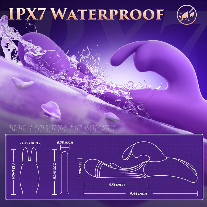 SARAH| Unique 3 in 1 Multiple Stimulation female G - Spot Vibrator Toy - Sohimi