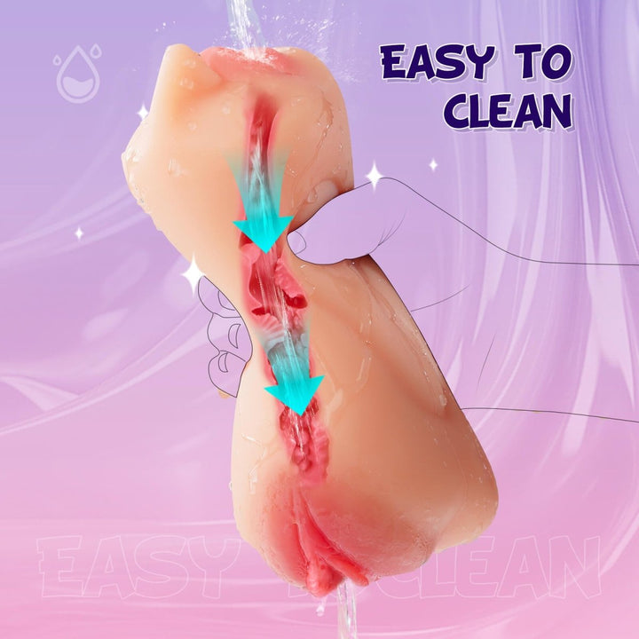 SATO| Portable Realistic Blowjob Stimulator Pocket Pussy Male Toy - Sohimi