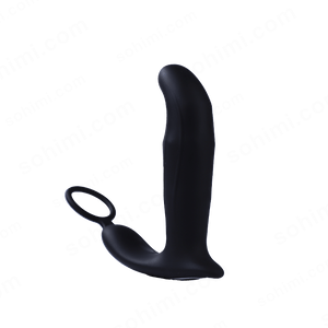 SBD|Thrusting & Vibrating Anal Vibrator Butt Plug with Cock Ring - Sohimi