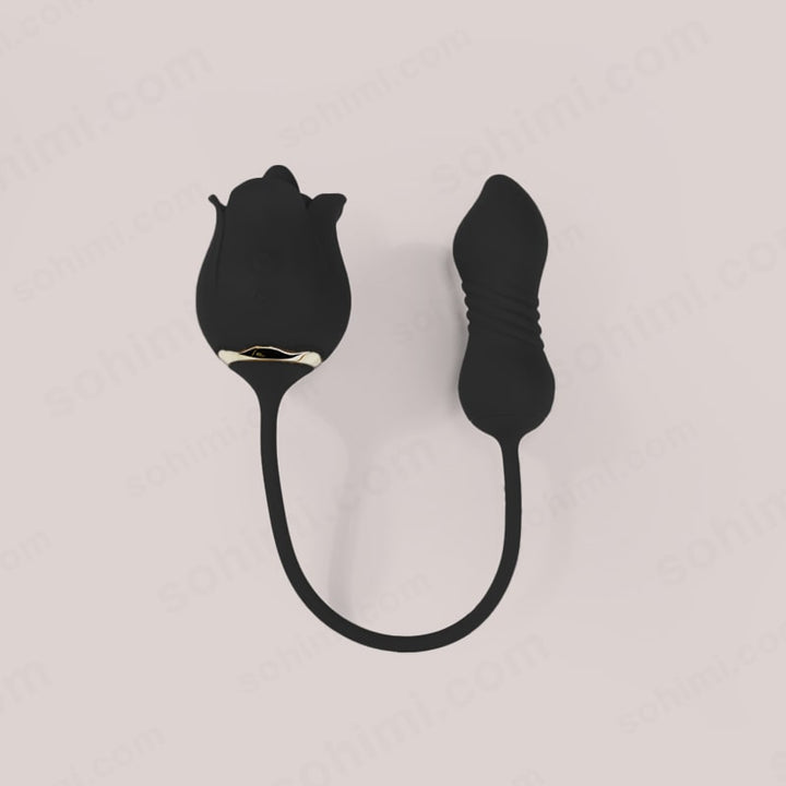 SKYLAR | Clitoral G - Spot Stimulator Rose Toy with Tongue - Sohimi