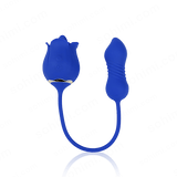 SKYLAR | Clitoral G - Spot Stimulator Rose Toy with Tongue - Sohimi