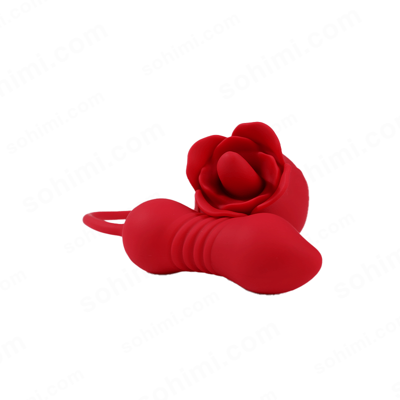 SKYLAR | Clitoral G - Spot Stimulator Rose Toy with Tongue - Sohimi
