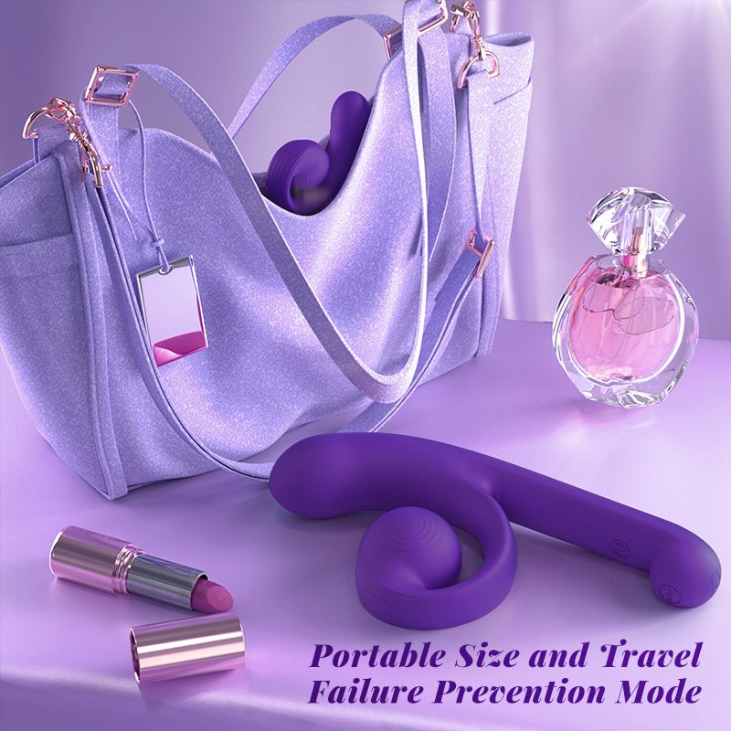 Snail G - Spot and Clit Waterproof Silicone Stimulator Vibrator - Sohimi