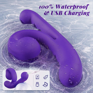Snail G - Spot and Clit Waterproof Silicone Stimulator Vibrator - Sohimi