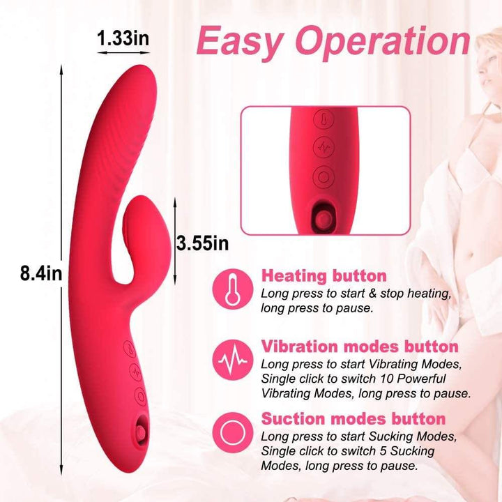 Sohimi 3 - in - 1 VENUS G - spot Sucking Vibrator - Sohimi