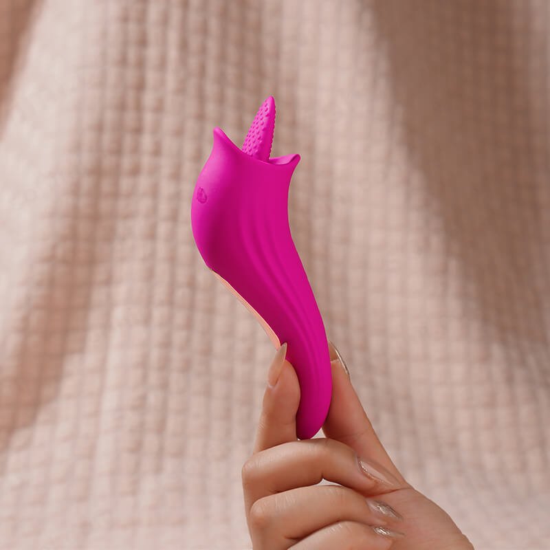 Sohimi 8 Modes G - Spot Stimulator Clit Licker 2 in 1 Tongue Vibrator - Sohimi