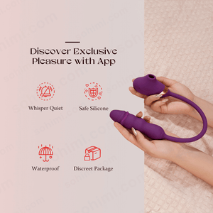 Sohimi ALPHA Sucking & Thrusting G - Spot Vibrator Dildo Plug - Sohimi