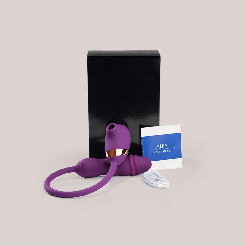 Sohimi ALPHA Sucking & Thrusting G - Spot Vibrator Dildo Plug - Sohimi