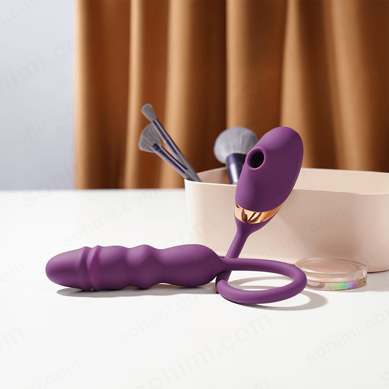 Sohimi ALPHA Sucking & Thrusting G - Spot Vibrator Dildo Plug - Sohimi