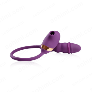 Sohimi ALPHA Sucking & Thrusting G - Spot Vibrator Dildo Plug - Sohimi