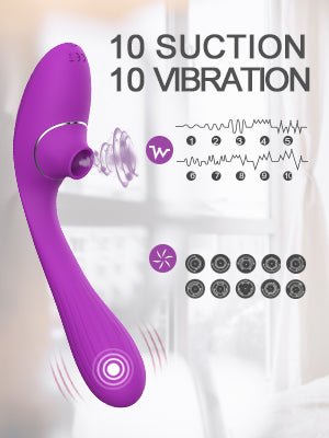 Sohimi Clitoral Sucking G - Spot Vibrator USB Charging ACACIA - Sohimi