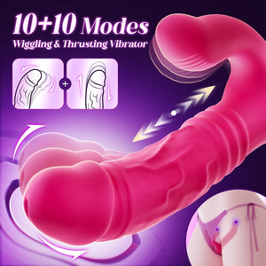 Sohimi Wearable Thrusting and Vibrating App Control Vibrator Female Toy - Sohimi