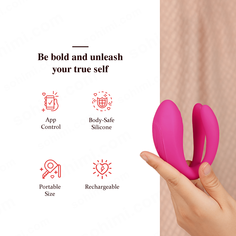 TRIDENT App-Controlled Wearable Couple Vibrator | Sohimi TRIDENT App-Controlled Wearable Couple Vibrator | Sohimi