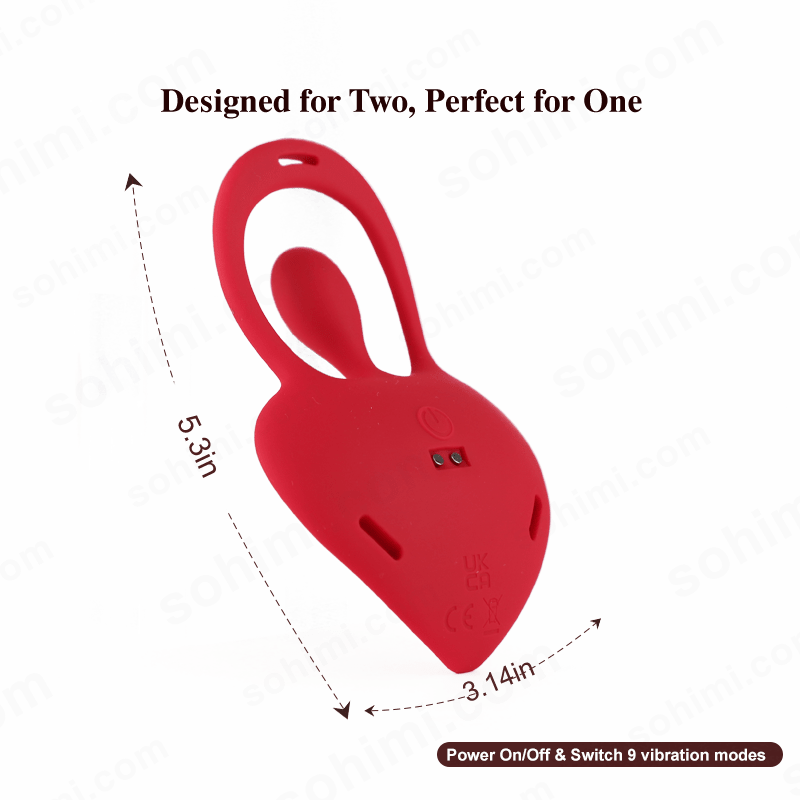 SOLAKA| Adult Couple Silicone Penis Ring for Clit and Testicle Stimulation - Sohimi