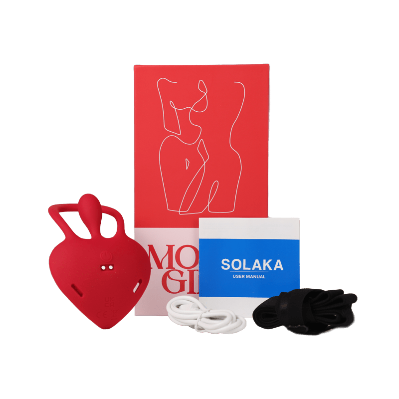 SOLAKA| Adult Couple Silicone Penis Ring for Clit and Testicle Stimulation - Sohimi