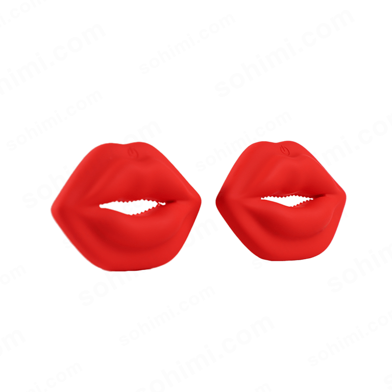 SSCHU Lip-Shaped Vibrator with Nipple Clamps | Sohimi SSCHU Lip-Shaped Vibrator with Nipple Clamps | Sohimi
