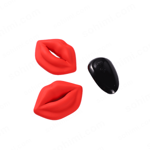 SSCHU - ROSE| Nipple Clamps Lips Kiss Vibrator Sex Toy - Sohimi