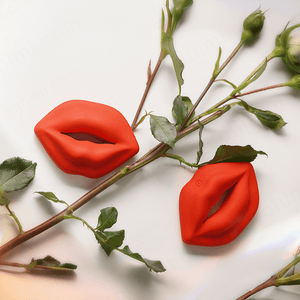 SSCHU - ROSE| Nipple Clamps Lips Kiss Vibrator Sex Toy - Sohimi