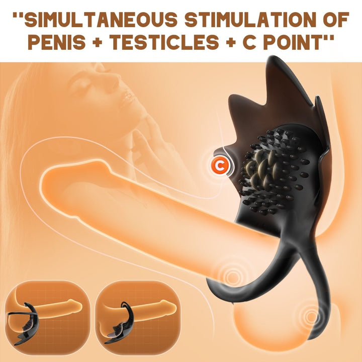 STARFISH | Testicles Stimulator with Vibration Function - Sohimi