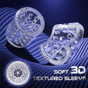 STORM| 3 in 1 Thrusting and Rotating vibrating Male Masturbator Toy - Sohimi