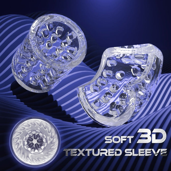 STORM| 3 in 1 Thrusting and Rotating vibrating Male Masturbator Toy - Sohimi