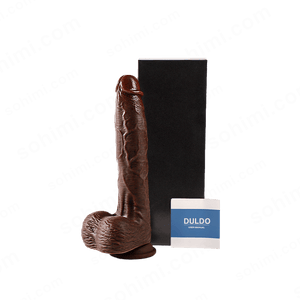 SUN| 11inch Lifelike Thick Silicone Huge Massive Dildo - Sohimi