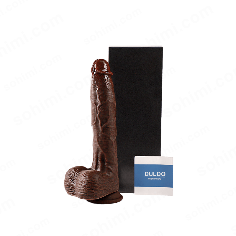 SUN| 11inch Lifelike Thick Silicone Huge Massive Dildo - Sohimi