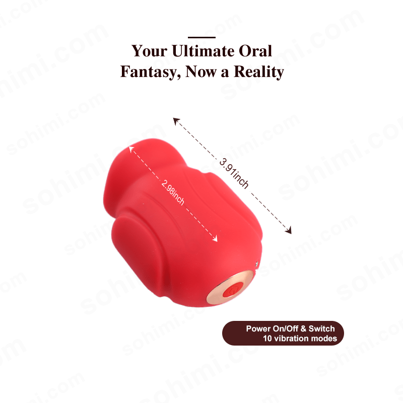 TARIK| App Control 4 in 1 Big Mouth Oral Sex Penis Trainer - Sohimi