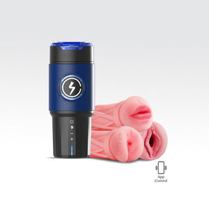 Male masturbator showing thrusting motion