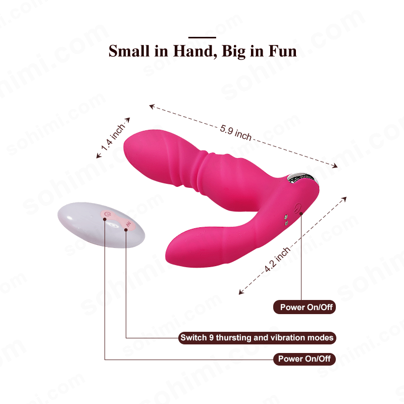 PULSE Wearable Thrusting Butt Plug Vibrator | Sohimi PULSE Wearable Thrusting Butt Plug Vibrator | Sohimi