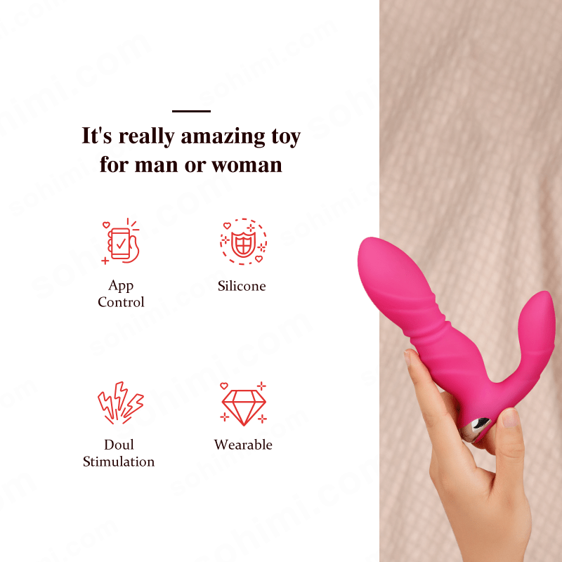 PULSE Wearable Thrusting Butt Plug Vibrator | Sohimi PULSE Wearable Thrusting Butt Plug Vibrator | Sohimi
