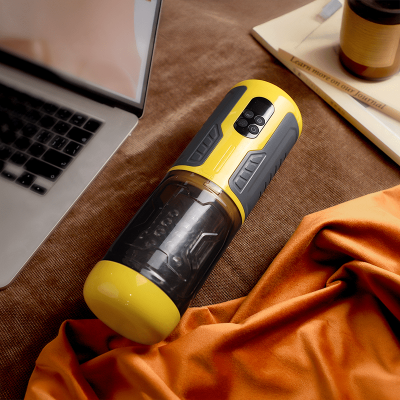 TREK|Thrusting and Rotating Vibrating Male Msturbation Cup - Sohimi
