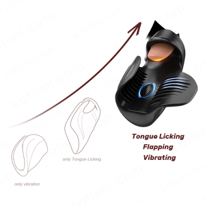 Black and gray electronic device with glowing elements on a green background with 'sohimi.com' branding.