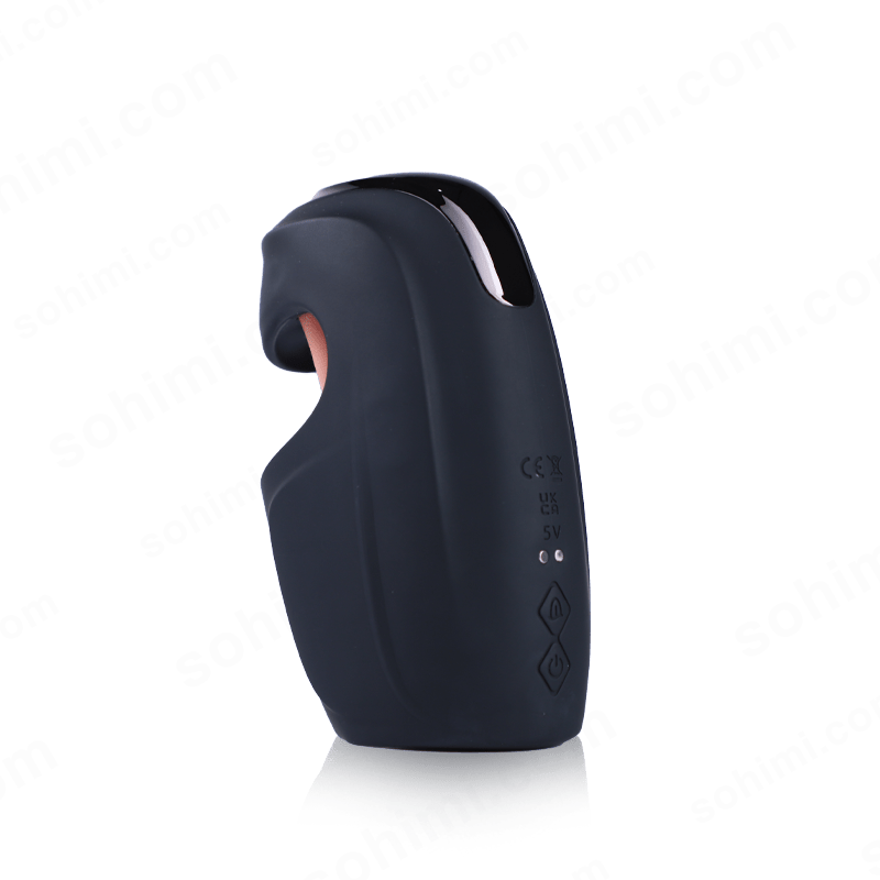 Black electronic device on a green background with 'sohimi.com' branding.