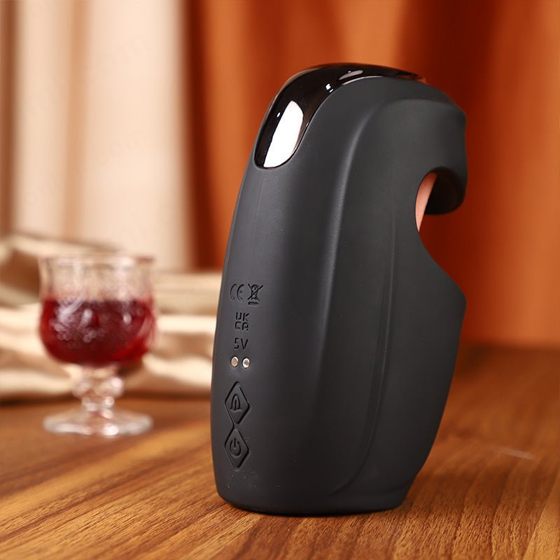 TROI 2 in 1 Tongue Licking and Tapping Penis Trainer Masturbation Toy - Sohimi