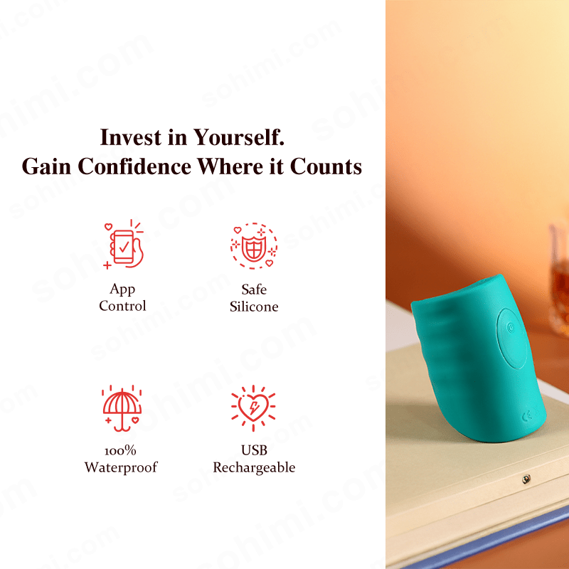 TrueForm | APP Control Penis Training Vibrator - Sohimi