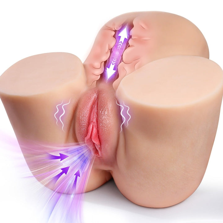 Updated 9.7LB Vargin 3.0 Vibrating and Thrusting Sex Doll for Men - Sohimi