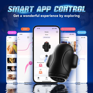 Upgraded App Control 4 in 1 Penis Trainer Vibrating Masturbation Cup - Sohimi