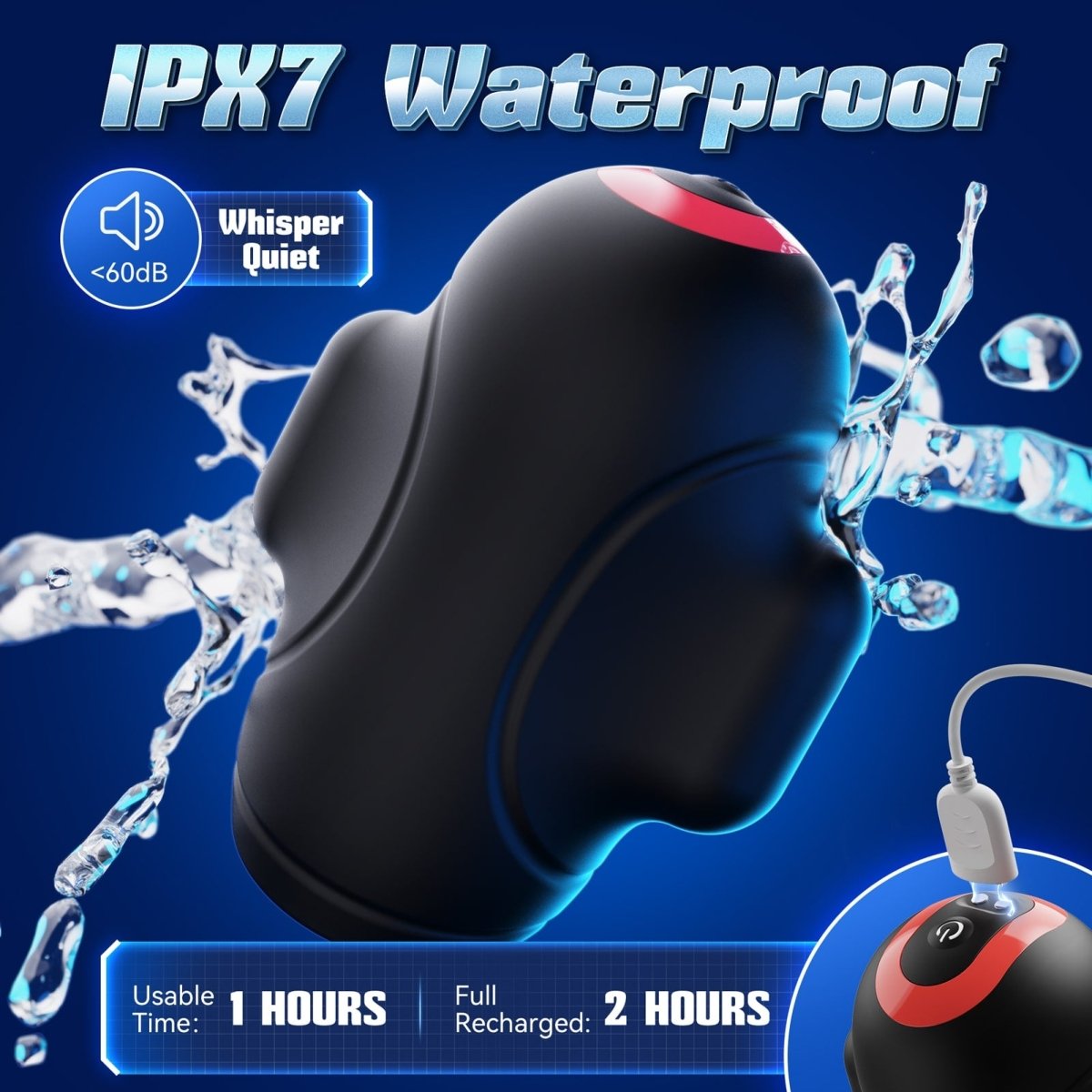 Upgraded App Control 4 in 1 Penis Trainer Vibrating Masturbation Cup - Sohimi