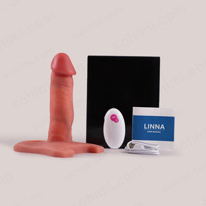 UricaGuard 2| App Control Strap - on Vibration Cock Ring Hollow Dildo - Sohimi